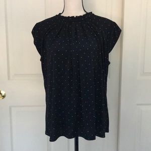 Elle polka dot blouse